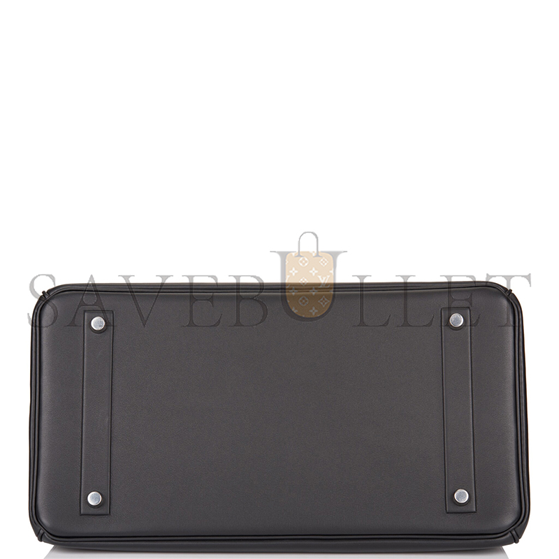 H**mes MASTER BIRKIN 35 SHADOW BLACK OF SWIFT LEATHER (35*25*18cm)